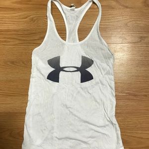 White Under Armour Tee